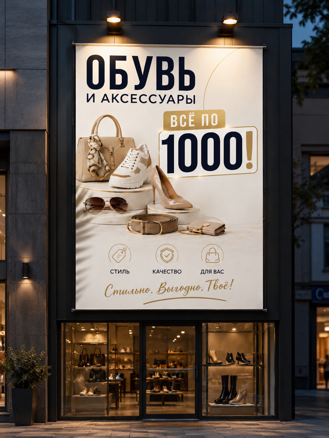Печать баннеров для наружной рекламы — 500 ₽/м²